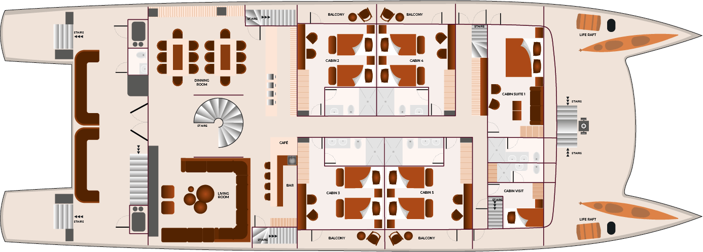 Plans d’étage Galaxy Sirius