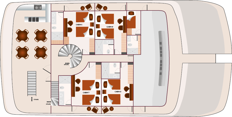 Plans d’étage Galaxy Sirius